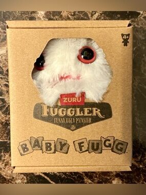 ZURU Fuggler Baby Fugg White Plush Monster